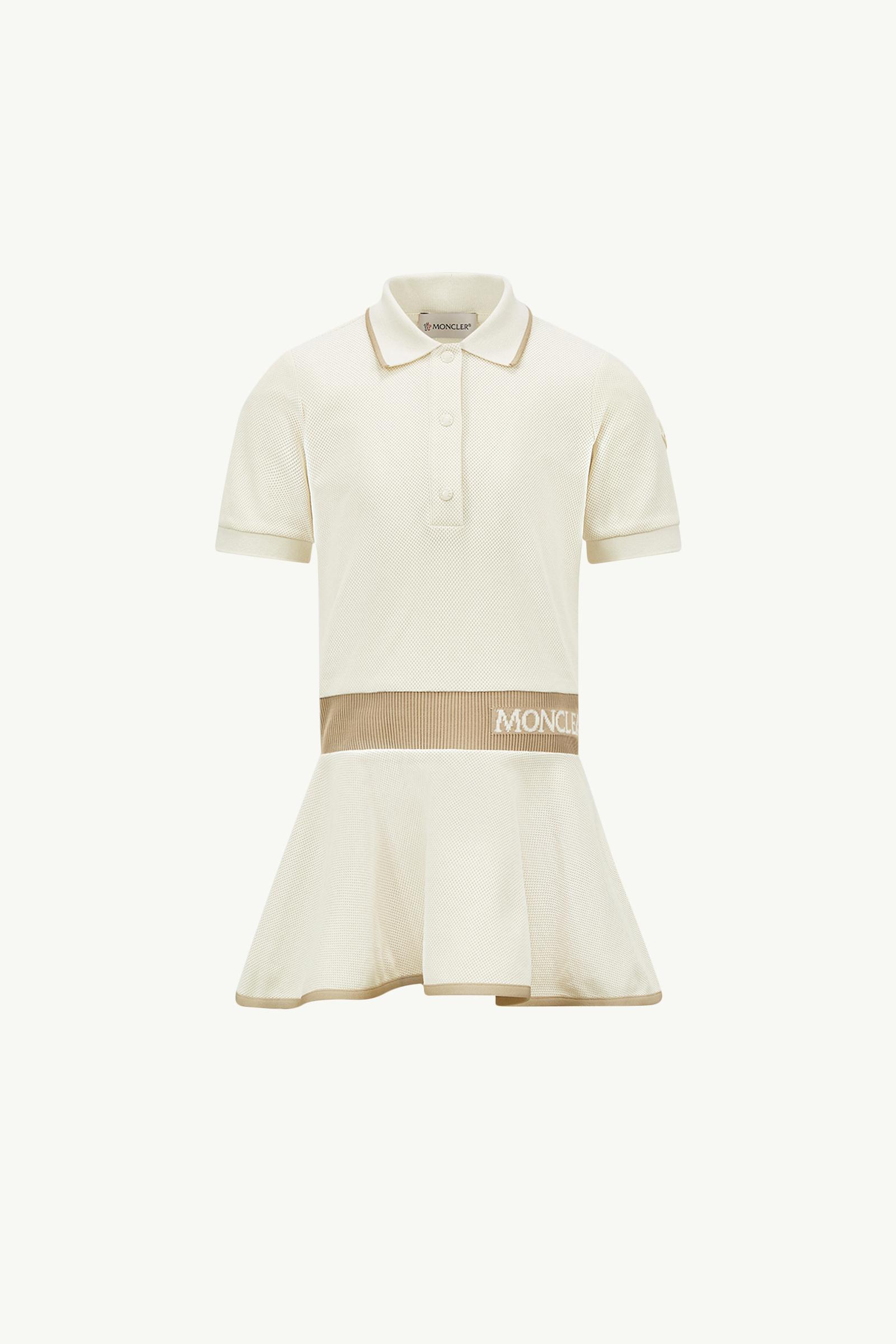 追跡有 【安心の関税込】MONCLER・ポロ ミディ丈ドレス